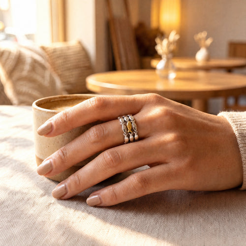 Swim Against The Current Fish Ring — A Gift of Encouragement & Strength